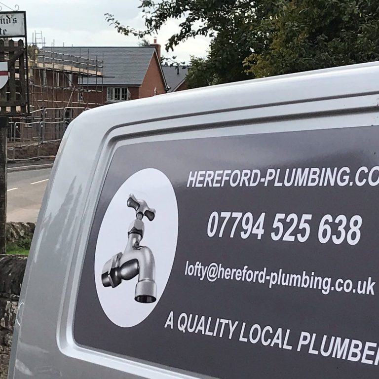 Van - Local Plumber Hereford